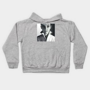 Audrey Hepburn Kids Hoodie